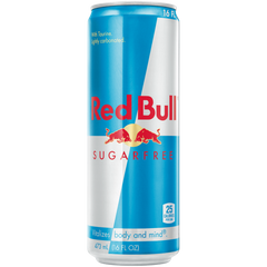 Red Bull Energy Drink, Sugar Free, 16 fl oz, 12 ct