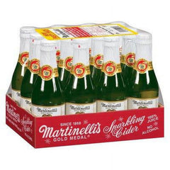 Martinelli's Sparkling Cider, Apple, 8.4 fl oz, 12 ct