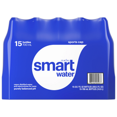 Glaceau Smartwater, 23.7 fl oz, 15 ct