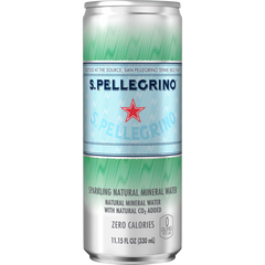 S.Pellegrino Sparkling Natural Mineral Water, 11.15 fl oz, 24 ct