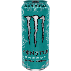 Monster Energy Drink, Zero Sugar, Ultra Fiesta, 16 fl oz, 24 ct