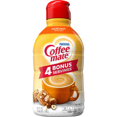 Coffee-mate Liquid Coffee Creamer, Non-Dairy, Hazelnut, 66 fl oz