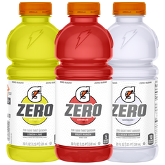 Gatorade Zero Thirst Quencher, Variety Pack, 20 fl oz, 24 ct