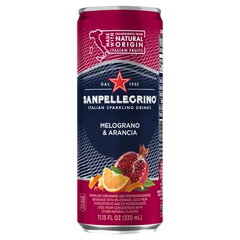 Sanpellegrino Italian Sparkling Drink, Pomegranate and Orange, 11.15 fl oz, 24 ct