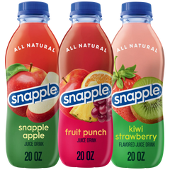 Snapple Juice Drink, All Natural, Variety Pack, 20 fl oz, 24 ct