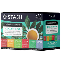 Stash Tea Variety Pack, 180 Tea Bags