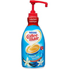 Coffee-mate Liquid Coffee Creamer, Non-Dairy, French Vanilla, 50.7 fl oz, Pump Bottle
