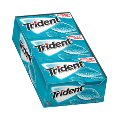 Trident Sugar Free Gum, Wintergreen, 14 Sticks, 12 ct