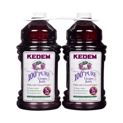 Kedem 100% Pure Grape Juice, 96 fl oz, 2 ct
