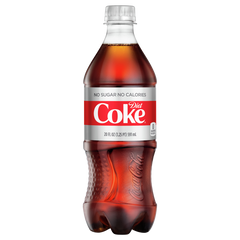 Diet Coke, 20 fl oz Bottles, 24 Pack