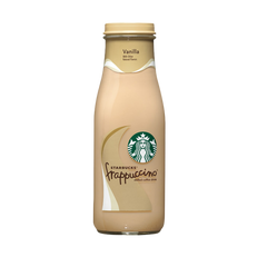 Starbucks Frappuccino Chilled Coffee Drink, Vanilla, 13.7 fl oz, 12 ct