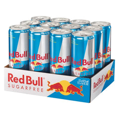 Red Bull Energy Drink, Sugar Free, 16 fl oz, 12 ct