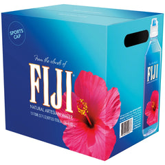 FIJI Natural Artesian Water, Sport Cap, 700mL, 12 ct