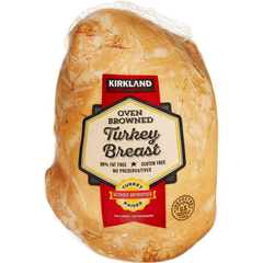 Kirkland Signature Turkey Breast, Oven Browned, 4 lb avg wt