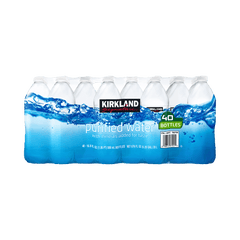 Kirkland Signature Purified Drinking Water, 16.9 fl oz, 40 ct