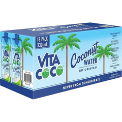 Vita Coco Coconut Water, Original, 11.1 fl oz, 18 ct