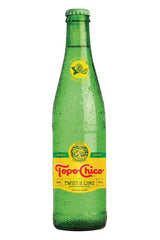 Topo Chico Carbonated Mineral Water, Twist of Lime, 16.9 fl oz, 18 ct