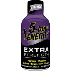5-hour Energy Shot, Extra Strength, Grape, 1.93 fl oz, 24 ct