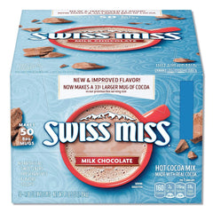 Swiss Miss Hot Cocoa Mix, Milk Chocolate, 1.38 oz, 50 ct