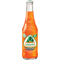 Jarritos Mandarin Soda, 12.5 fl oz Bottles, 30 Pack