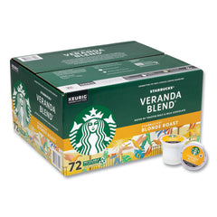 Starbucks Veranda Blend Coffee, Blonde Roast, Keurig K-Cup Pods, 72 ct