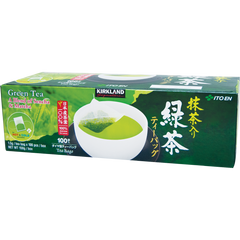 Kirkland Signature Green Tea, Sencha & Matcha Blend, 100 Bags