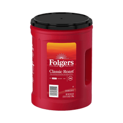 Folgers Classic Roast Ground Coffee, Medium Roast, 43.5 oz