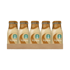 Starbucks Frappuccino Chilled Coffee Drink, Caramel, 9.5 oz, 15 ct