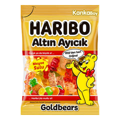 Haribo Goldbears Gummy Candy, 80g (Halal, Made in Turkey)
