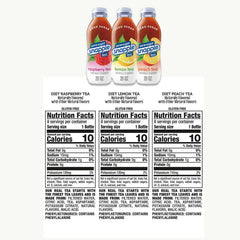 Snapple Tea, Zero Sugar, Variety Pack, 20 fl oz, 24 ct