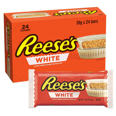 Reese's Peanut Butter Cups, White Chocolate, 1.5 oz, 24 ct