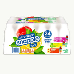 Snapple Tea, Zero Sugar, Variety Pack, 20 fl oz, 24 ct