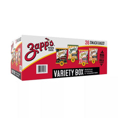Zapp's Potato Chips, Variety Pack, 1 oz, 36 ct