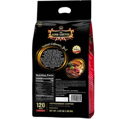 TNI King Coffee 3-in-1 Instant Coffeemix Sticks, Medium Roast, 0.56 oz, 120 ct