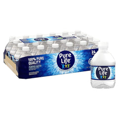 Pure Life Purified Water, 8 fl oz, 24 ct