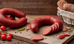 IKBAL Afyon Classic Sucuk (Halal Turkish Beef Sausage), 1 lb