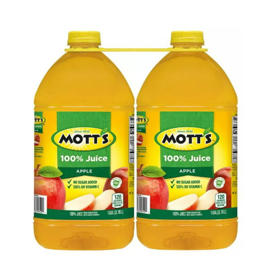 Mott's Apple Juice, 1 Gallon, 2 ct