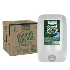 Poland Spring 100% Natural Spring Water, 2.5 Gallon, 2 ct