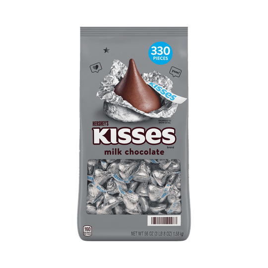 Hershey's Kisses, Milk Chocolate, 330 ct