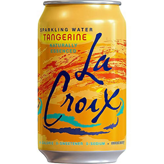 LaCroix Sparkling Water, Tangerine, 12 fl oz, 24 ct