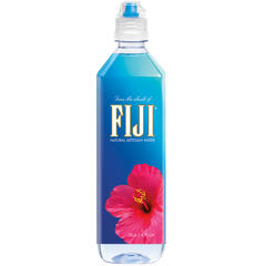 FIJI Natural Artesian Water, Sport Cap, 700mL, 12 ct