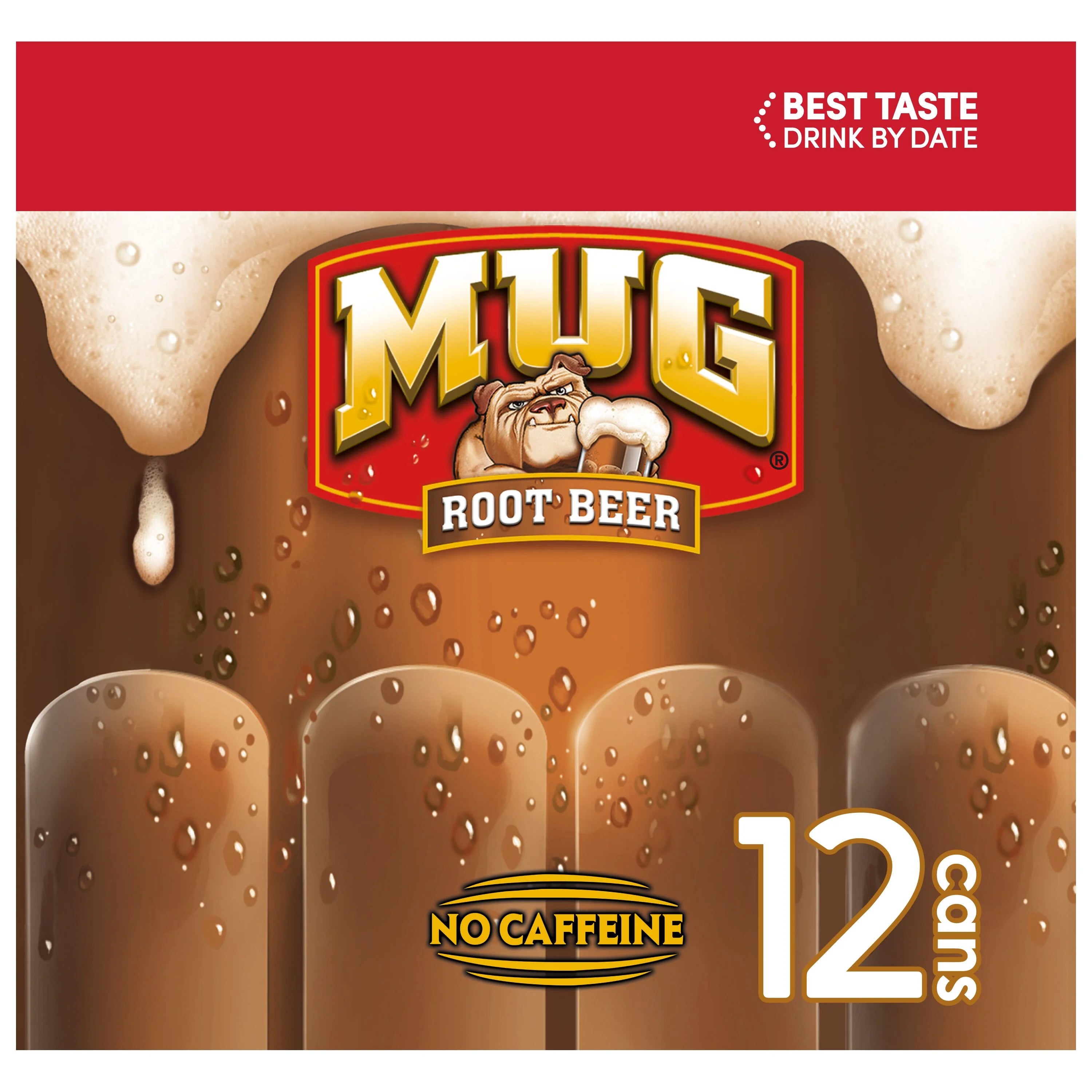 Mug Root Beer, 12 fl oz Cans, 12 Pack