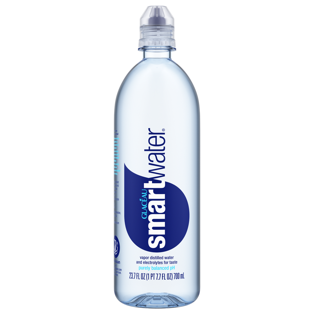 Glaceau Smartwater, 23.7 fl oz, 15 ct