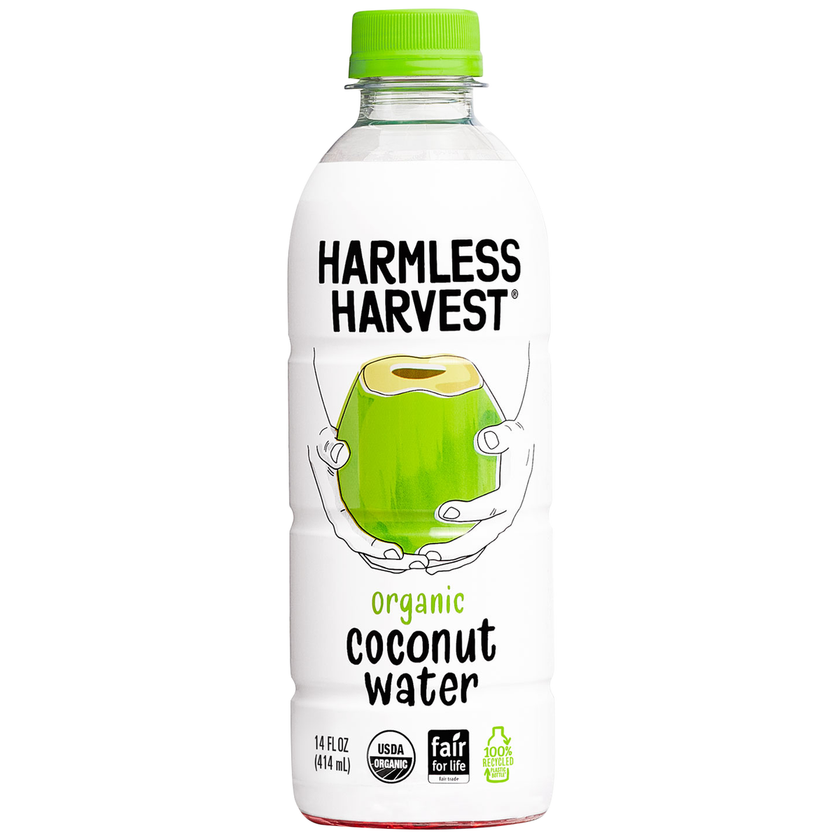 Harmless Harvest Organic Coconut Water, 14 fl oz, 6 ct