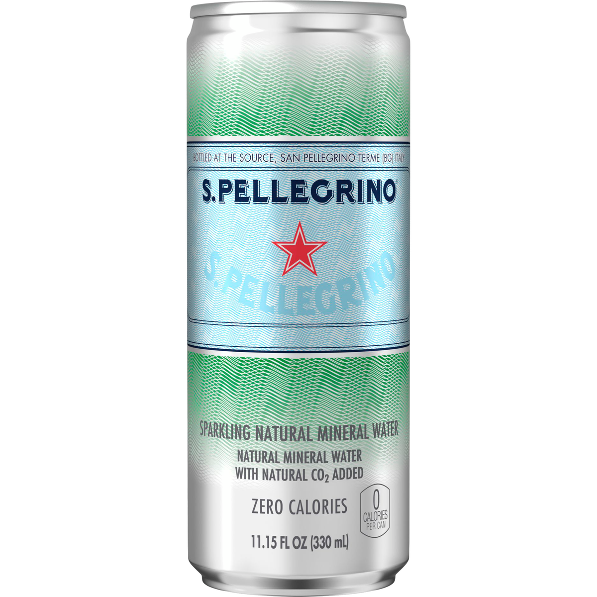 S.Pellegrino Sparkling Natural Mineral Water, 11.15 fl oz, 24 ct