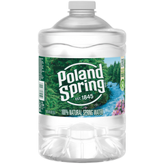 Poland Spring 100% Natural Spring Water, 3 Liter, 6 ct