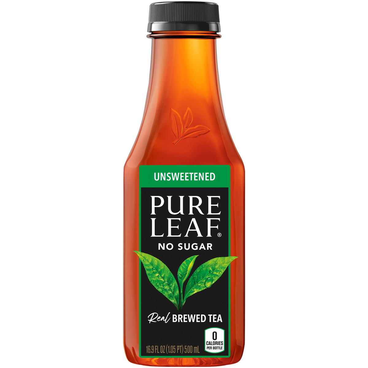 Pure Leaf Real Brewed Black Tea, Unsweetened, 16.9 fl oz, 18 ct