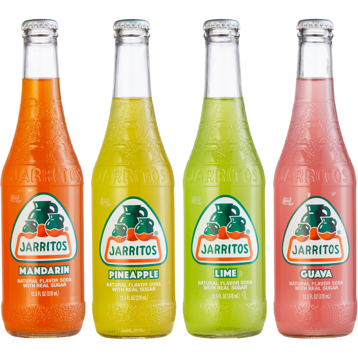 Jarritos Soda Variety Pack, 12.5 fl oz Bottles, 24 Pack