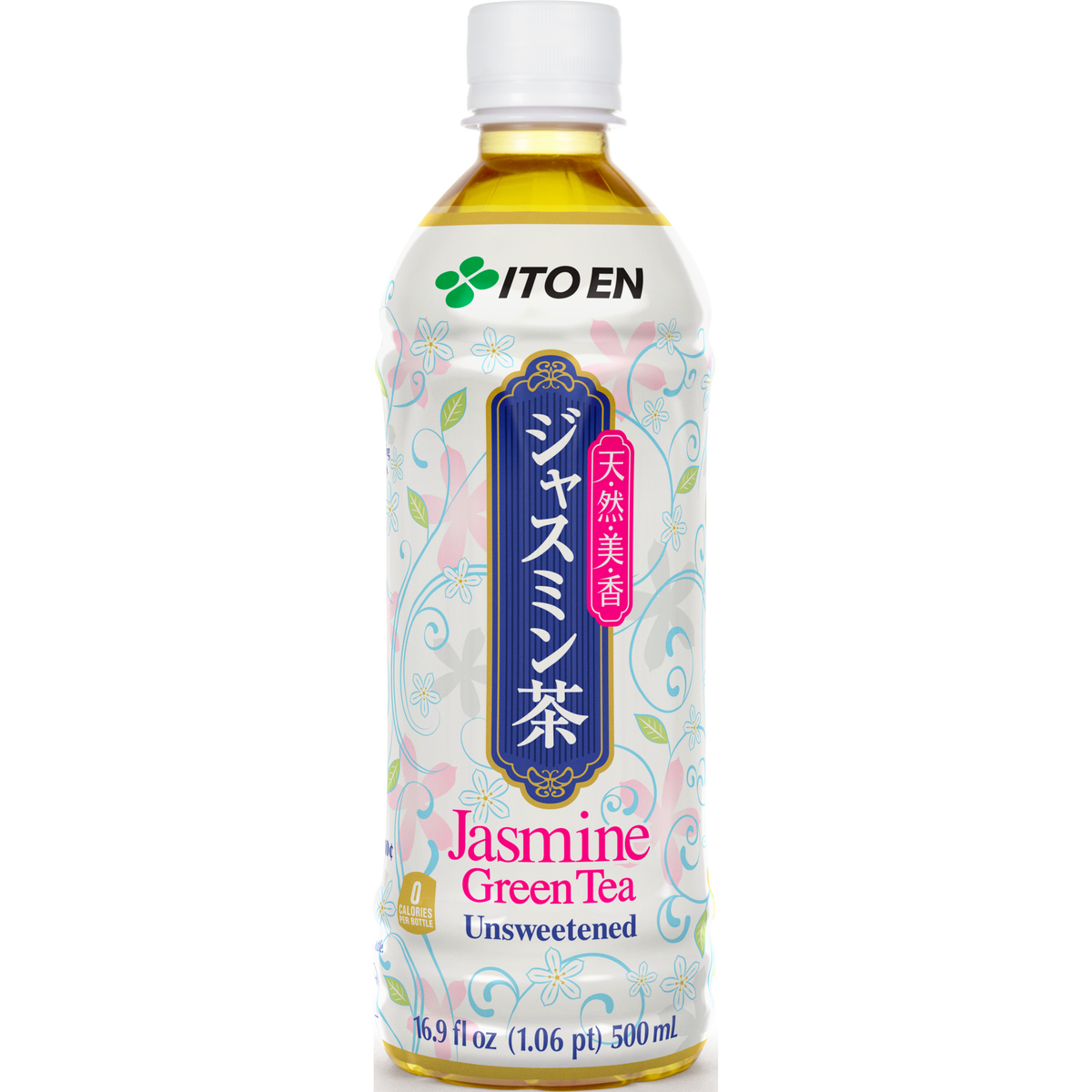 ITO EN Jasmine Green Tea, Unsweetened, 16.9 fl oz, 12 ct