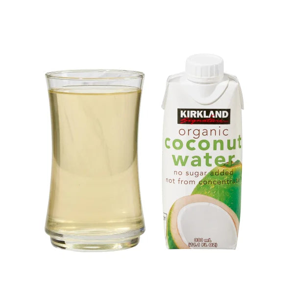 Kirkland Signature Organic Coconut Water, 11.1 fl oz, 12 ct